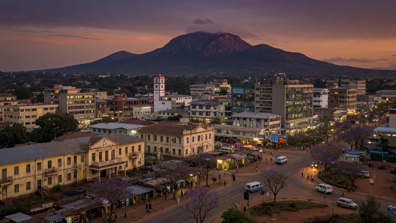 Blantyre — Commercial capital · home of NBS House, Ginnery Corner